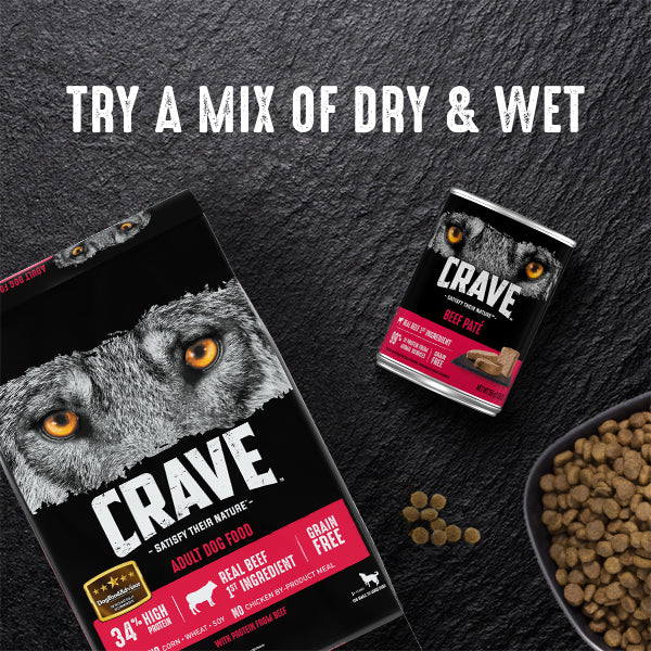 Try a mix of dry and wet