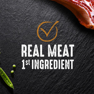 real meat 1st ingredient