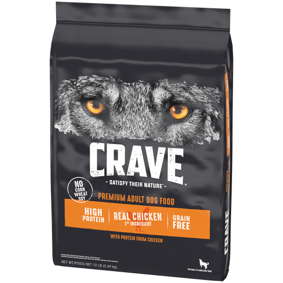 Crave Adult Dry Dog Food Chicken-Tilt Right