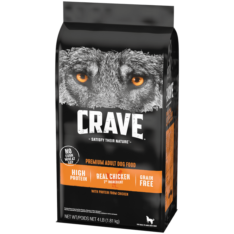 Crave Adult Dry Dog Food Chicken-Tilt Left