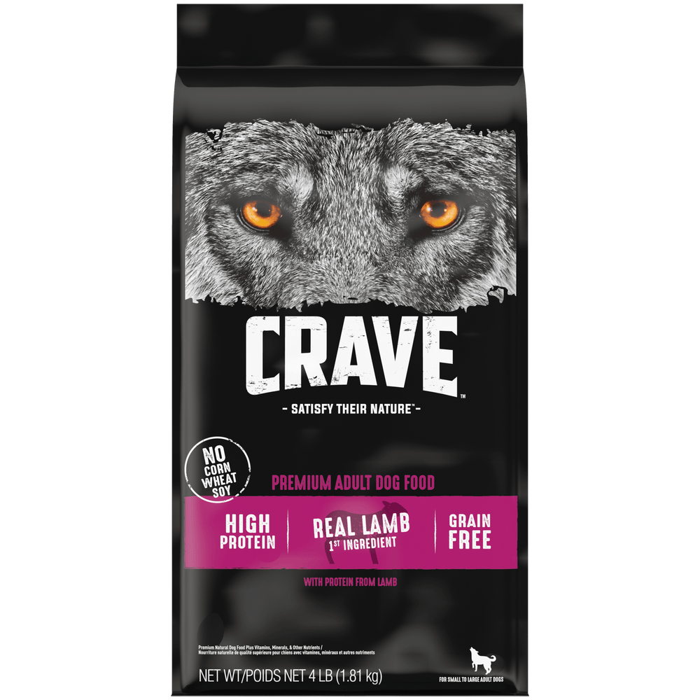 Crave Adult Dry Dog Food Lamb-Front