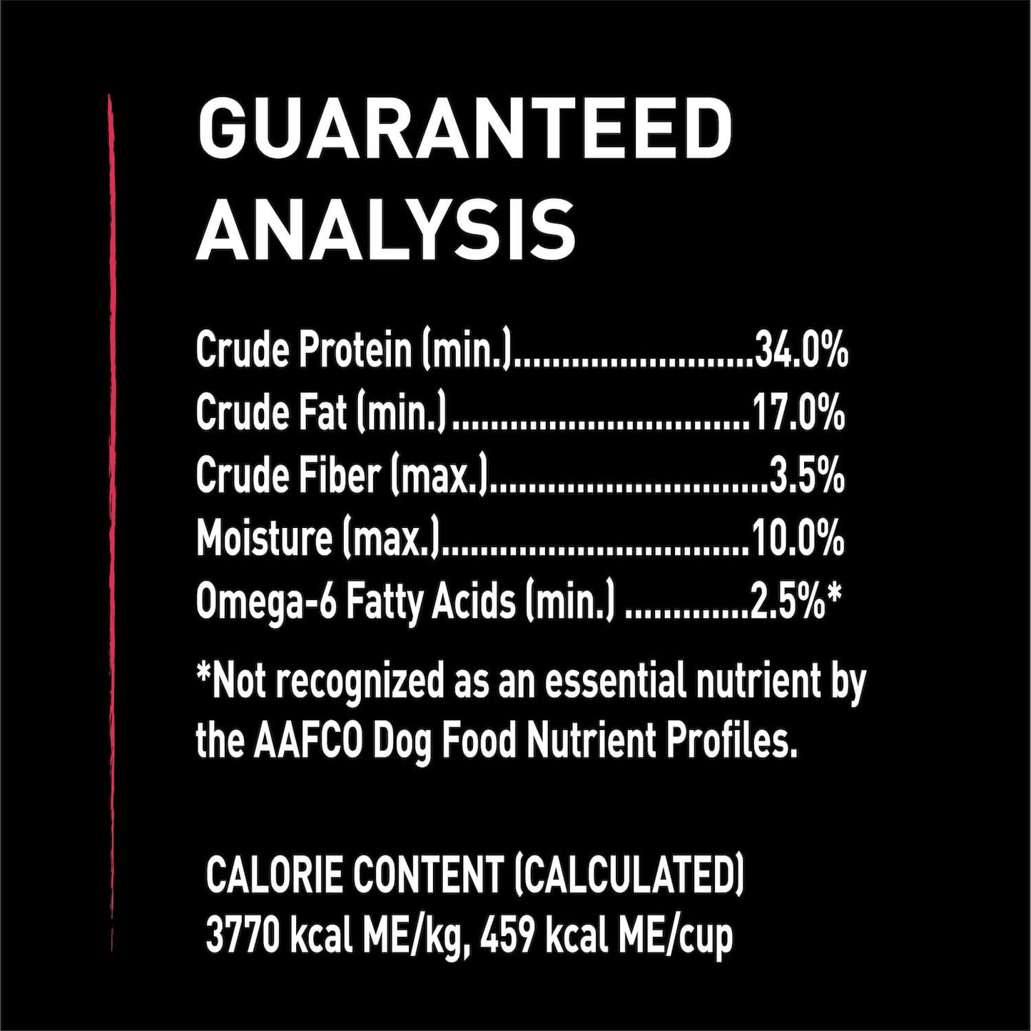 Crave Adult Dry Dog Food Beef-analysis