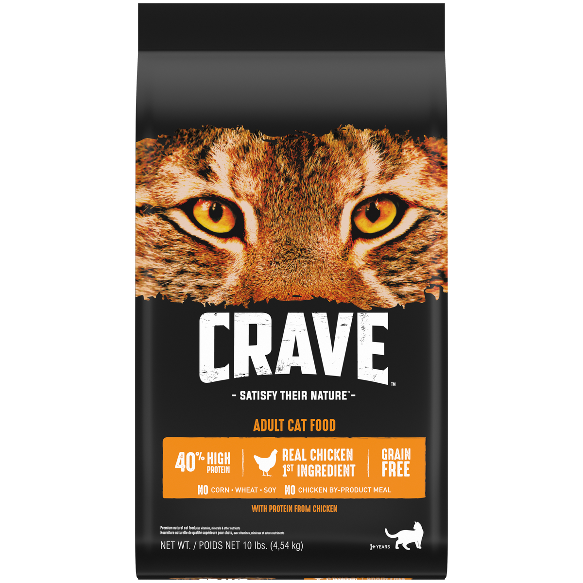 Crave Adult Cat Food Chicken-Front