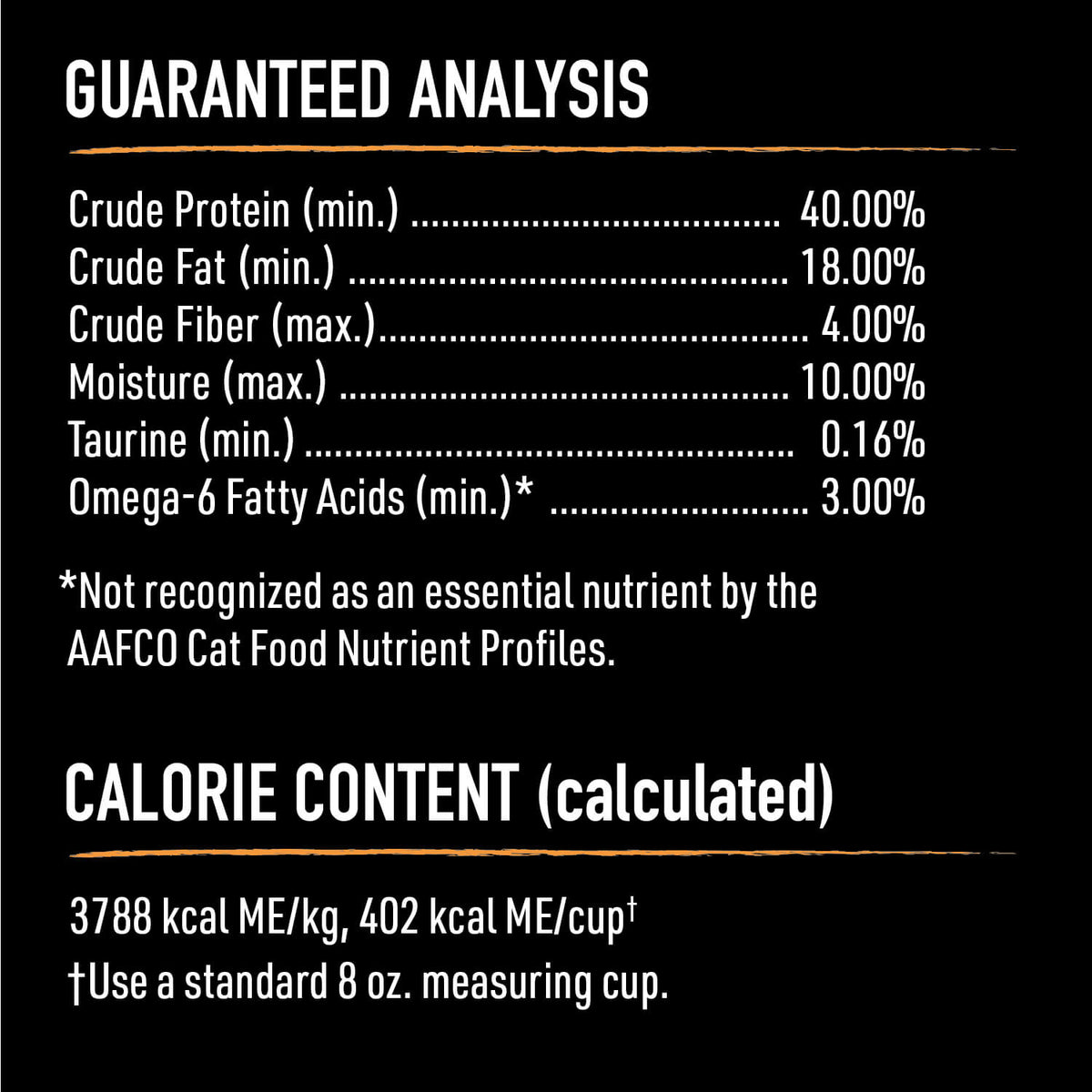 Crave Adult Cat Food Chicken-Analysis
